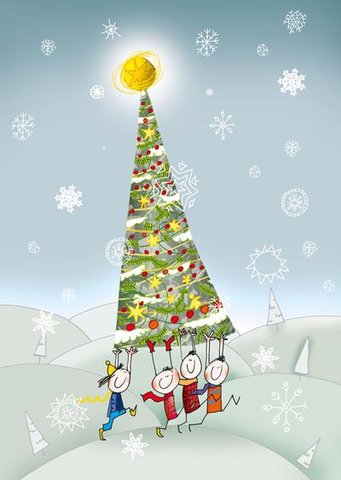 554940 Ruszyła kolejna edycja sprzedaży kartek świątecznych Stowarzyszenia SOS Wioski Dziecięce