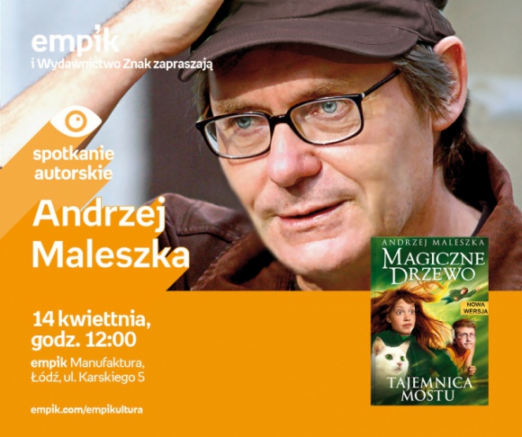 ANDRZEJ MALESZKA – SPOTKANIE AUTORSKIE – ŁÓDŹ