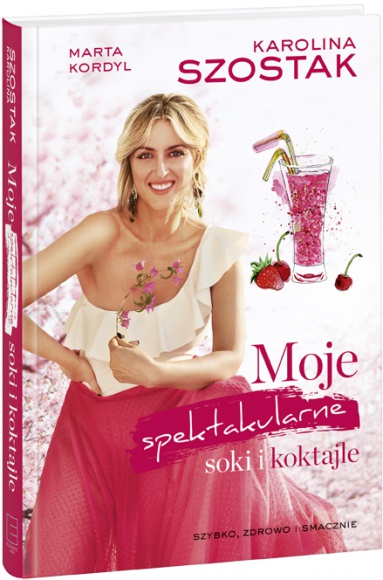 Wyciskamy to co najlepsze z Karoliną Szostak i Martą Kordyl Książka, LIFESTYLE - Moje spektakularne soki i koktajle to prawie 100 przepisów na smakowite bomby witaminowe, spisane według sezonowości poszczególnych warzyw i owoców.Wspólnie z Karoliną i Martą wyciskamy z życia (i nie tylko) to, co najlepsze!