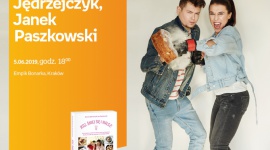 Joanna Jędrzejczyk, Janek Paszkowski - spotkanie autorskie Książka, LIFESTYLE - Joanna Jędrzejczyk i Jan Paszkowski promują swoją książkę „Jedz, śmiej się i walcz” .