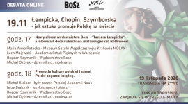 Łempicka, Chopin, Szymborska - jak sztuka promuję Polskę na świecie Książka, LIFESTYLE - Już dziś o godz 17:00 rozpocznie się konferencja on-line poświęcona promocji Polski poprzez sztukę i literaturę.